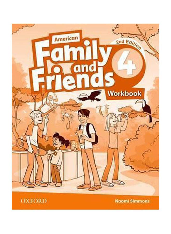 American Family And Friends: Level Four: Workbook Paperback English by Naomi Simmons - 2015 