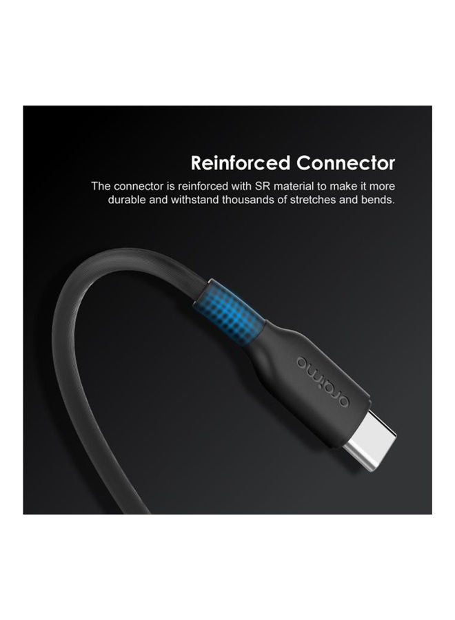 Oraimo - 3A 1-Meter Data Cable Black - Image 1