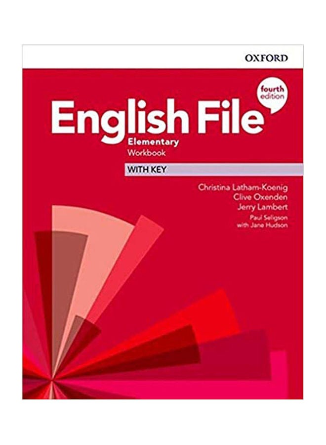 English File: 4Th Edition Elementary. Workbook With Key Paperback paperback english - 2018 - v1638976954/N52108234A_1