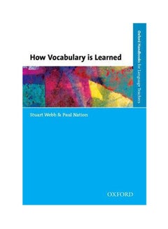 How Vocabulary Is Learned hardcover english - 2017 