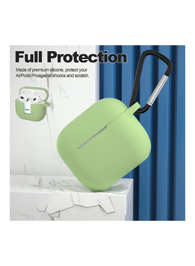 YONK Protective Silicone Case Cover for Apple AirPods 3rd Generation Green  - Image 5