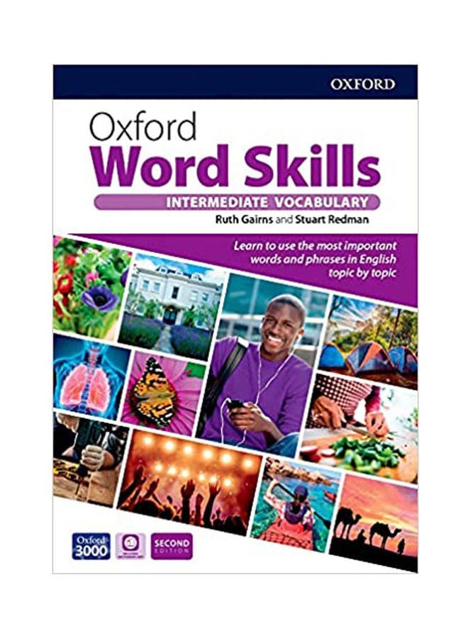 Oxford Word Skills Intermediate Student's Book and CD-ROM Pack Paperback Spanish by Varios Autores - 2020