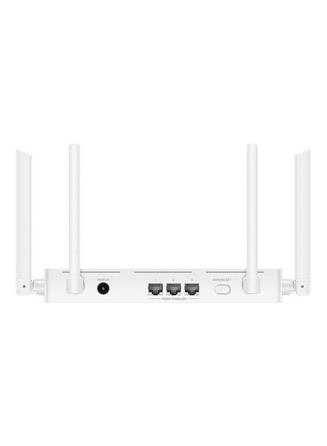 HUAWEI - WiFi AX2, 5 GHz Wi-Fi 6 Support up to 1500 Mbps, HarmonyOS Mesh+, Comprehensive Parental Control, 3 WAN/LAN Auto-adaptation Access Points White - Image 1