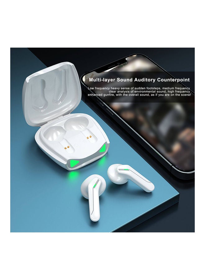 Lenovo XT85 True Wireless Sweatproof Headphones with Charging Case White - Image 5