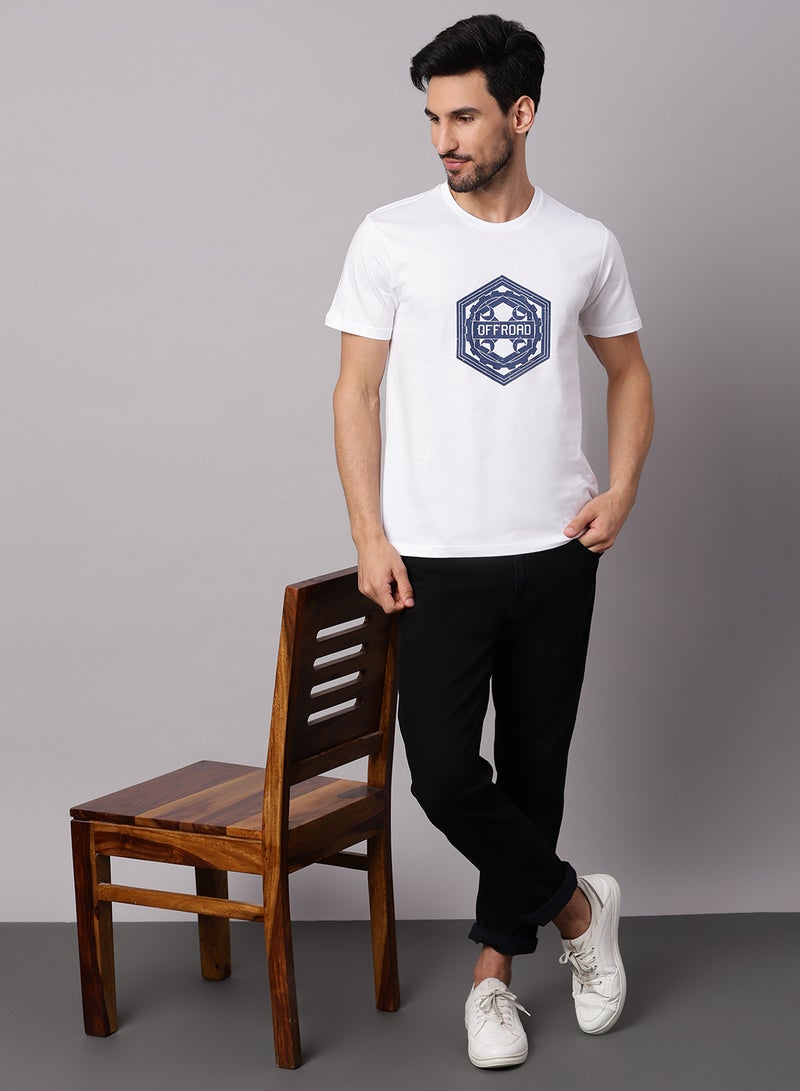 Casual Graphic T-Shirt White - v1639033020/N48635382V_3