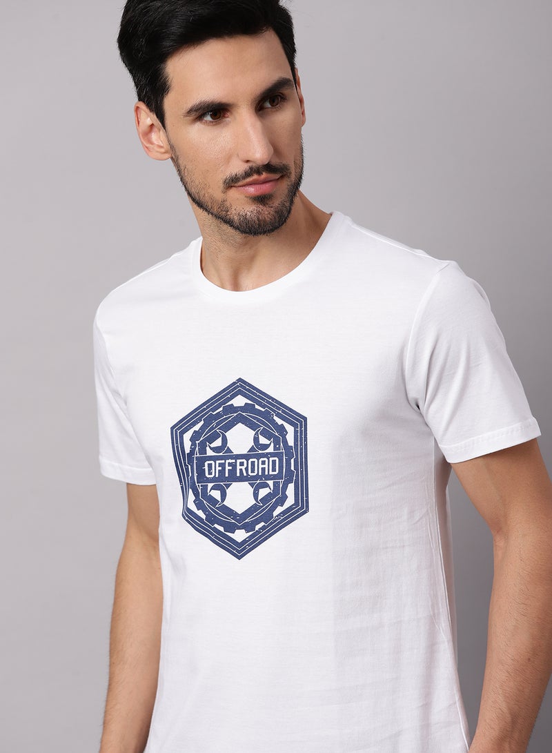 Casual Graphic T-Shirt White - v1639033020/N48635382V_4