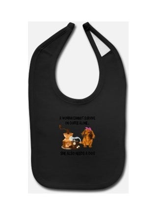 Baby Printed Bib -Black - v1639040965/N52112371A_1
