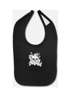 Baby Printed Bib -Black
