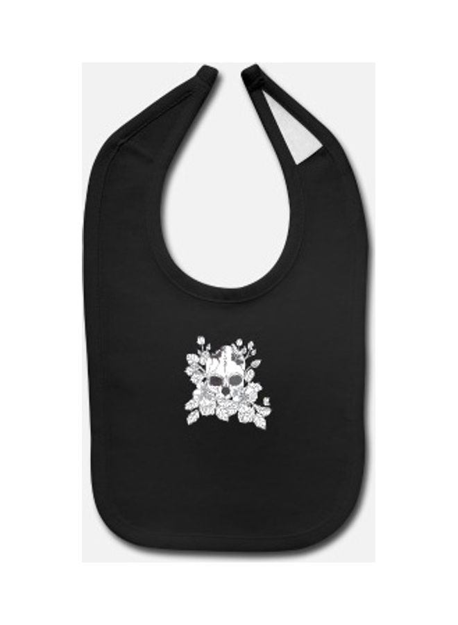 Generic - Baby Printed Bib -Black - Image 1