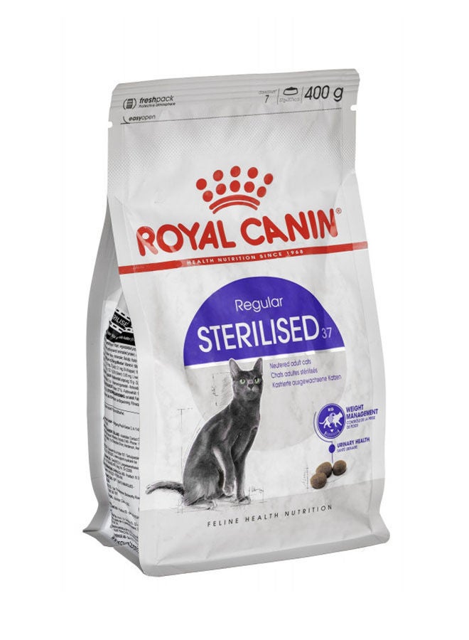 Sterilised Dry Cat Food Multicolour 400grams