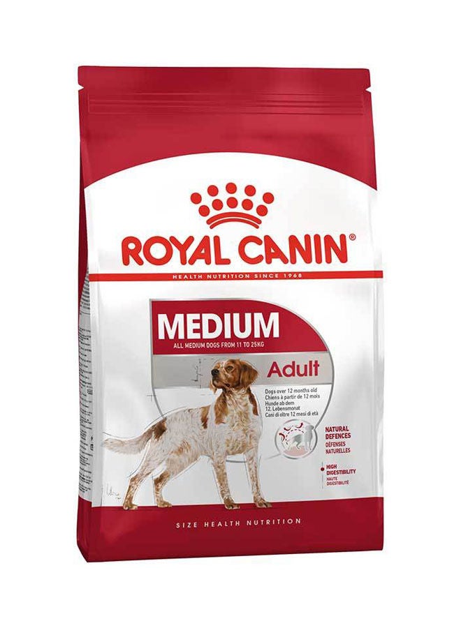 طعام مجفف للتغذية الصحية للكلاب البالغة متوسطة الحجم 4كيلوجرام