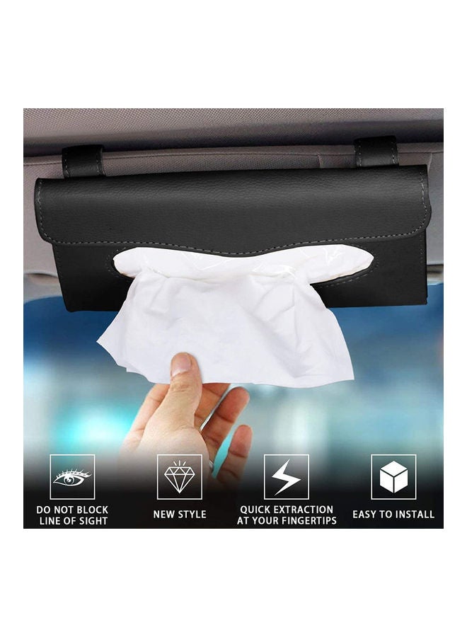 YONK 2-Piece Car Visor Tissue Holder - Image 4