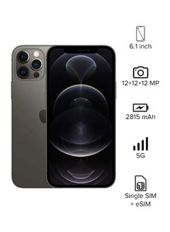 Apple iPhone 12 Pro With Facetime 128GB Graphite 5G - Middle East Version  - Image 1