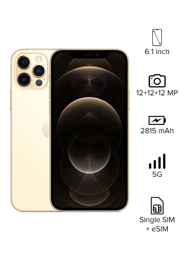 Apple - iPhone 12 Pro With Facetime 512GB Gold 5G - International Version - Image 1