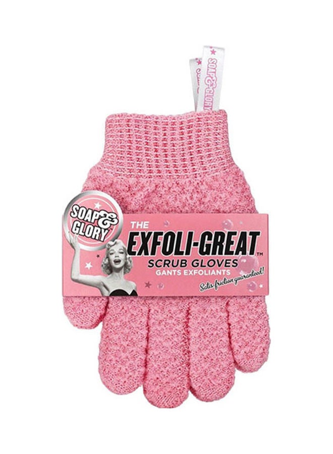 Soap & Glory Exfoliating Scrub Gloves Multicolour 20grams 