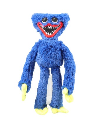 Huggy Wuggy Game Cartoon Character Plush Toy, Blue 40X18X6cm - v1639049700/N52115884A_1