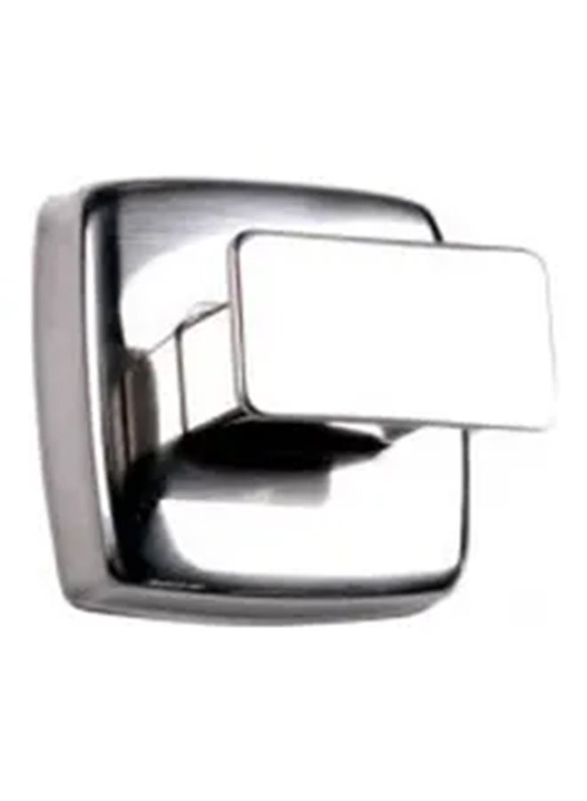 نوفر خطاف منشفة من الستانلس ستيل فضي 50x50x50مم - Image 2