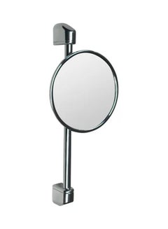 Nofer Adjustable  Chrome Plated Height Mirror Silver 460x205x132mm 