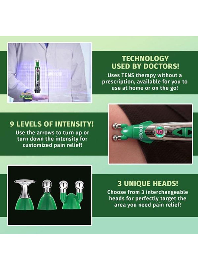 Electronic Portable Acupuncture Pain Relief Therapy Massage Pen