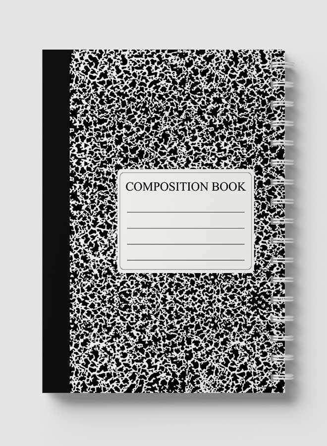 LOWHA - Spiral Notebook For School Or Business Note Taking With 60 Sheets  Composition Book Multicolour - Image 1