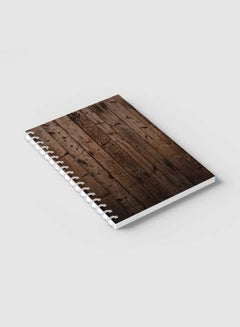 LOWHA Spiral Notebook For School Or Business Note Taking With 60 Sheets  Old Wood  Cover Multicolour  - Image 2