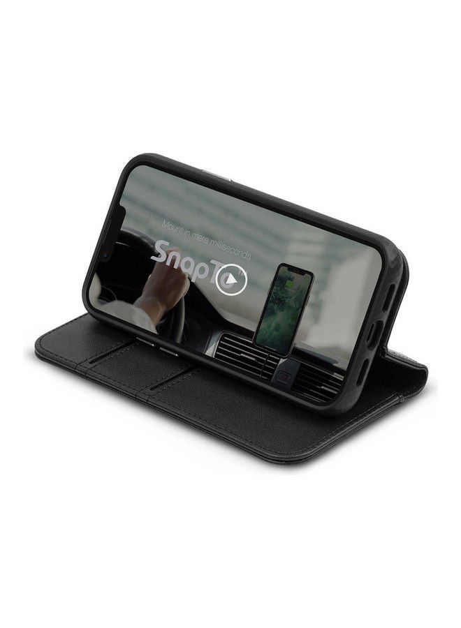 Moshi - Protective Case With Detachable Wallet For iPhone 13 Pro Jet Black - Image 1