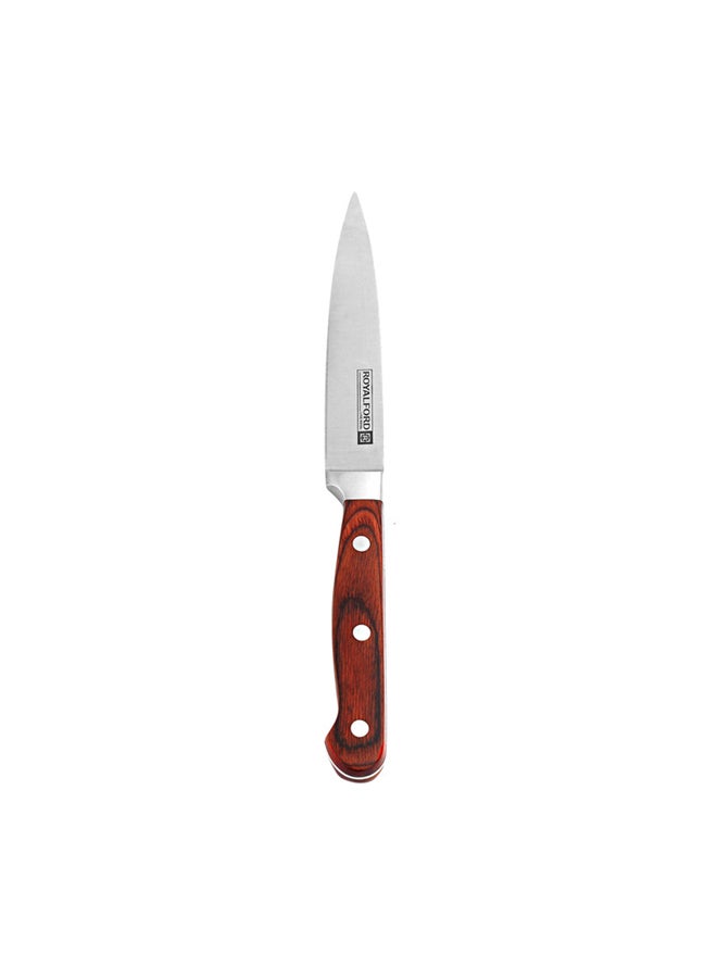 Royalford Utility Knife Silver/Brown 5inch  - Image 2
