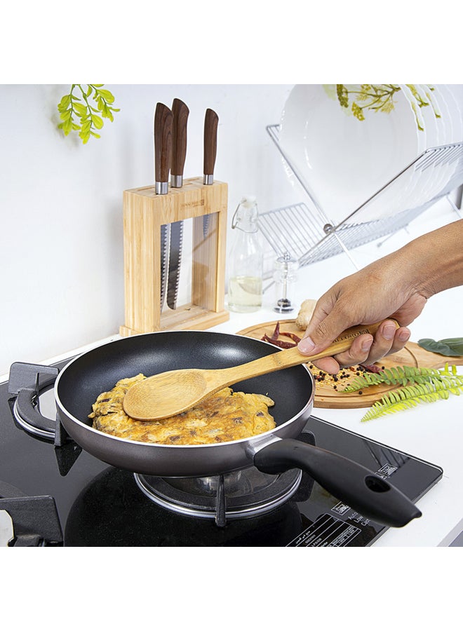 Royalford Bamboo Serving Spoon Brown 30x6cm  - Image 4