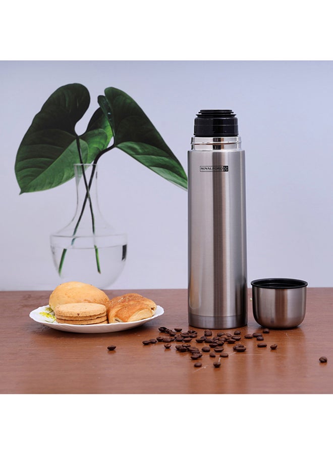 Royalford Stainless Steel Vacuum Bottle Silver 350ml  - Image 3