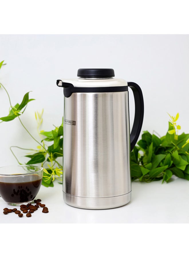 Royalford Vacuum Flask Silver 1.6Liters  - Image 3