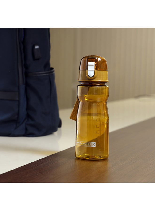 Royalford Plastic Water Bottle Yellow 750ml  - Image 4