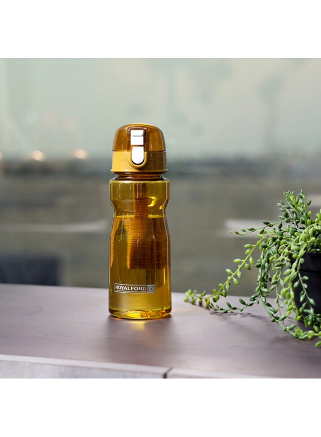 Royalford Plastic Water Bottle Yellow 750ml  - Image 5