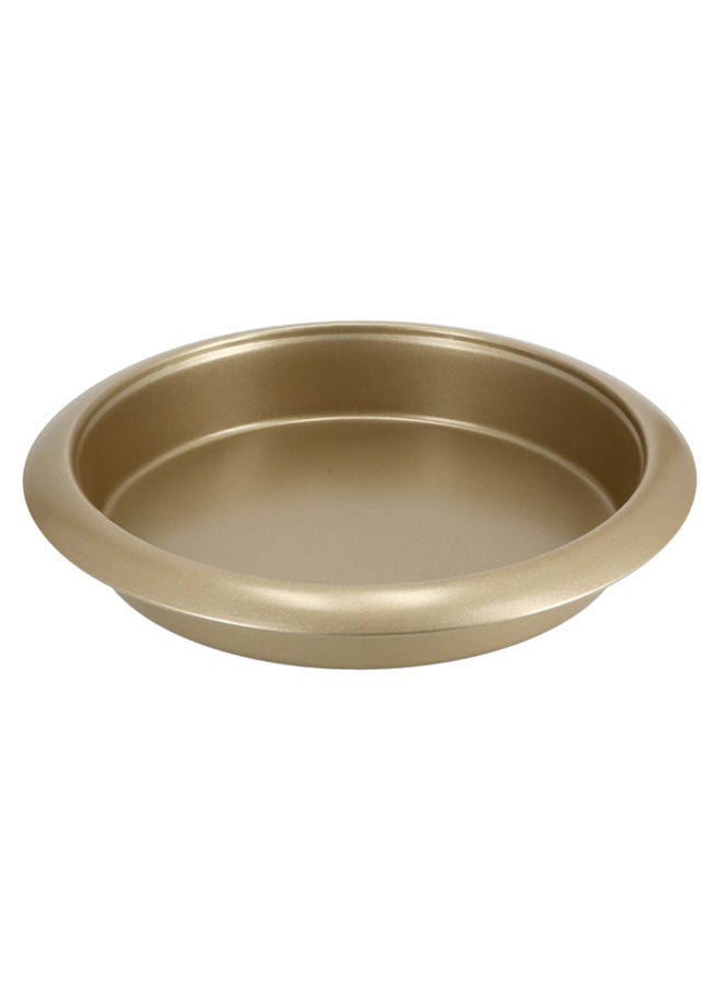 Royalford Round Pan Gold 27x0.5x4.5cm  - Image 1