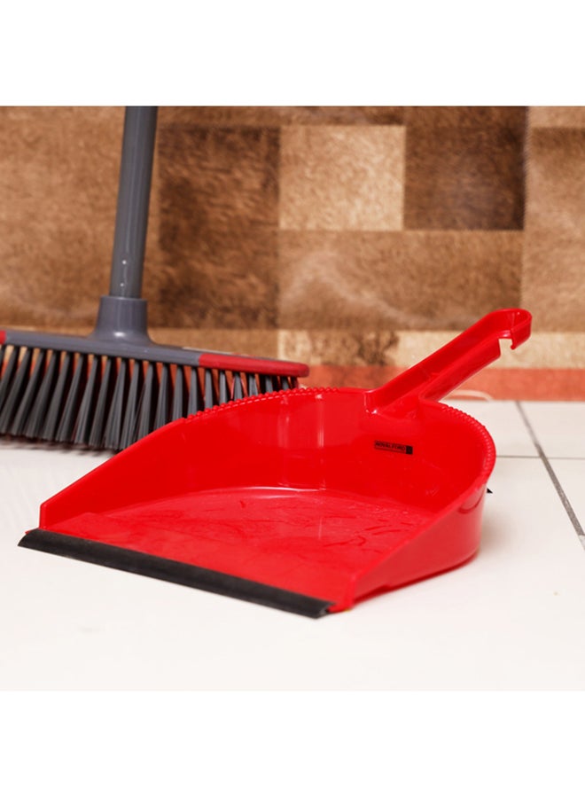 Royalford - Dust Pan Premium Quality One Click Series Multicolor Red - Image 1