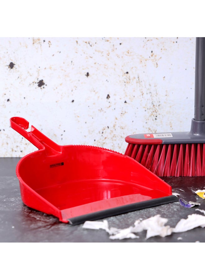 Royalford - Dust Pan Premium Quality One Click Series Multicolor Red - Image 1