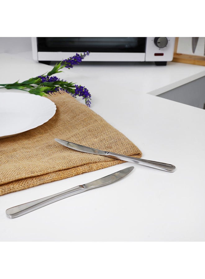 Royalford - 2-Piece Table Knife Set Silver - Image 1
