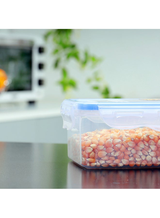 Air-Proof Container Box With Silicone Sealing Ring Premium Quality Plastic Ware Multi Color 350ml