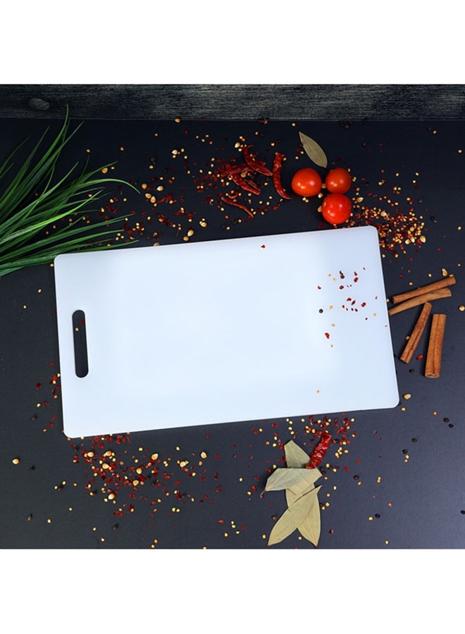 Royalford - Cutting Board Slicer Series Odorless Polyethylene Non Toxic White 37x23x0.9cm - Image 1