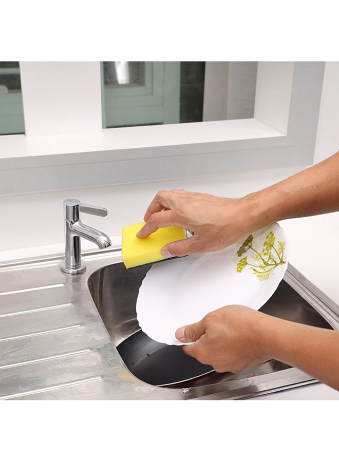 Royalford 10-Piece Sponge Scrubber Set Multicolor - Image 4