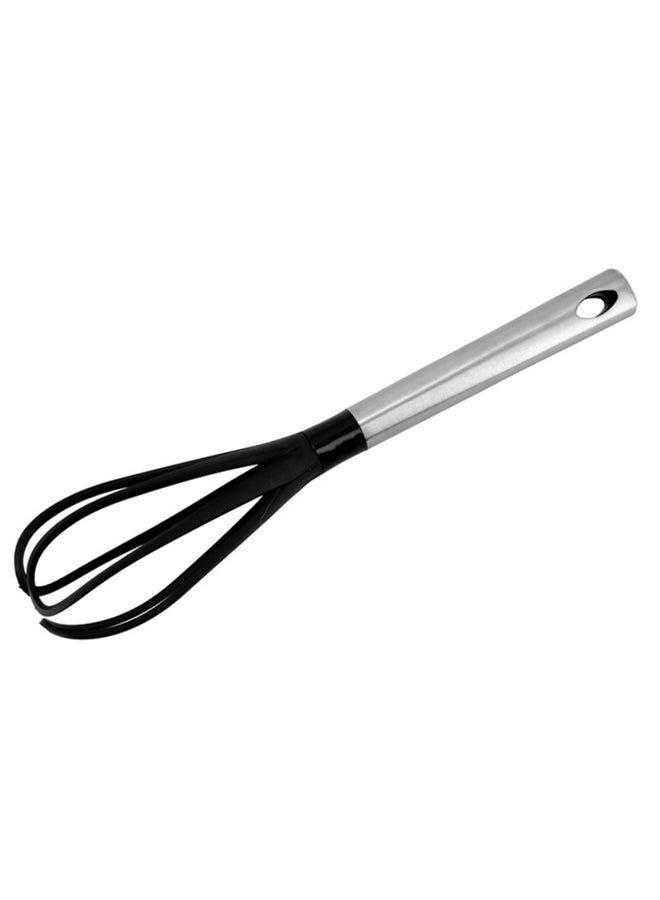 Royalford Nylon Whisk Black With Silver Handle  - Image 2