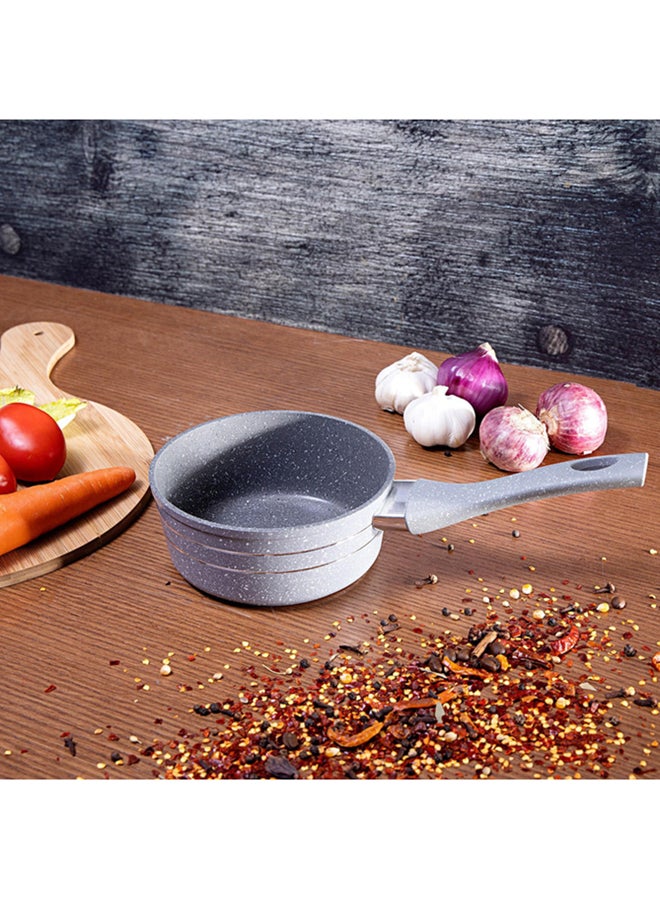 Royalford - Marble Coated Saucepan Grey 16cm - Image 1