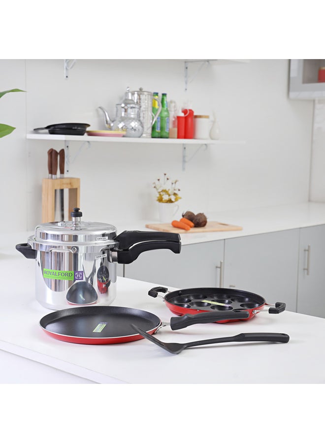 رويال فورد طقم أدوات الطهي مُكون من 4 قطعة متعدد الألوان 2.8 x 2.8 x 2.4بوصة - Image 1