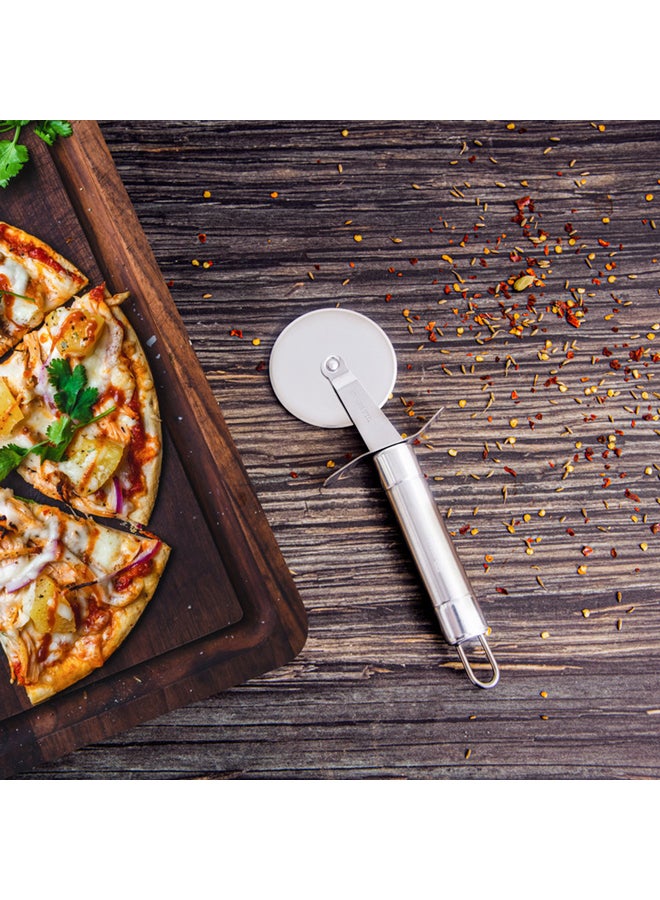 Stainless Steel Pizza Cutter Silver 21x6.5X1.6cm - v1639061790/N35033903A_4