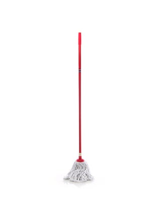Hy-Sorb Cotton String Mop Multicolor Red Stick And White Cotton 15cm - v1639061796/N38436610A_1