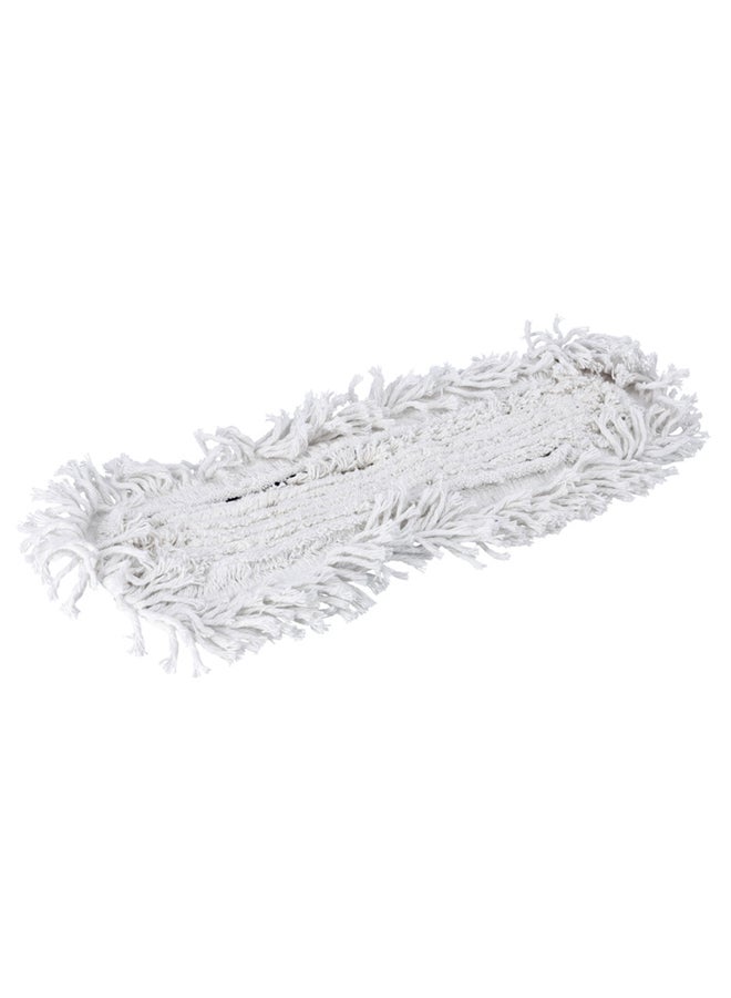 Royalford Airport Mop W-Aluminium Handle 600Mm Dust Mop Multicolor Silver Handle Blue Mop Head 131x35x74cm  - Image 2