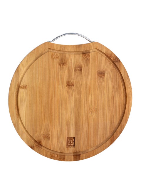 Round Cutting Board Brown 36X35X1.6cm