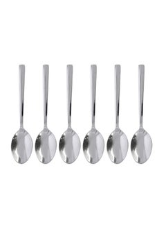 6 Pieces Stainless Steel Table Spoon - 19Cm Dishwasher Safe Marks And Stain Resistant Ergonomic And Hygenic Design Made In India - v1639061873/N48560824A_1