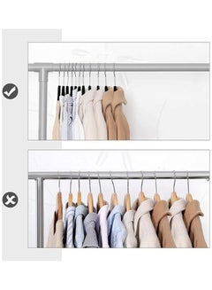 Red Dot Gift 30-Piece  Non-Slip Hangers Black 42x22cm  - Image 4