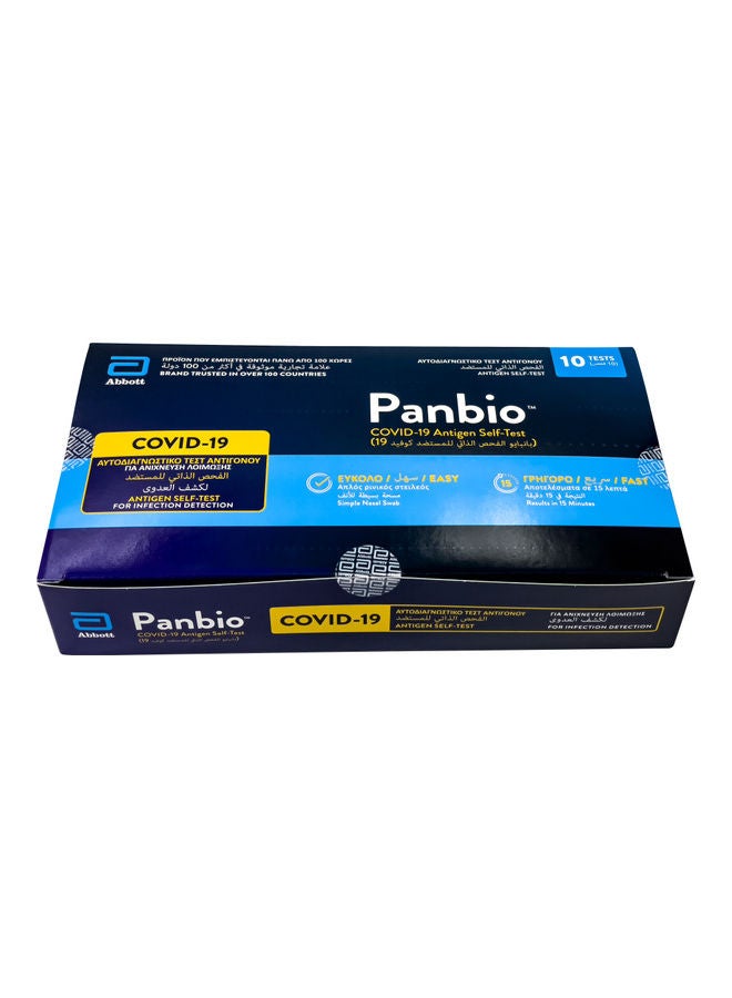 Panbio Covid19 Antigen Selftest 10Tests