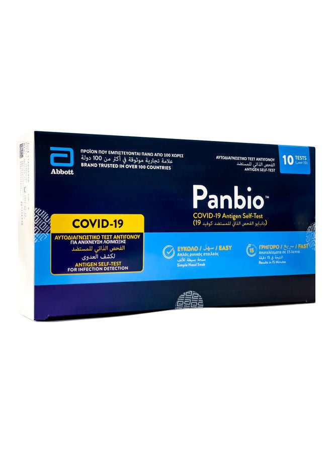 Panbio Covid19 Antigen Selftest 10Tests